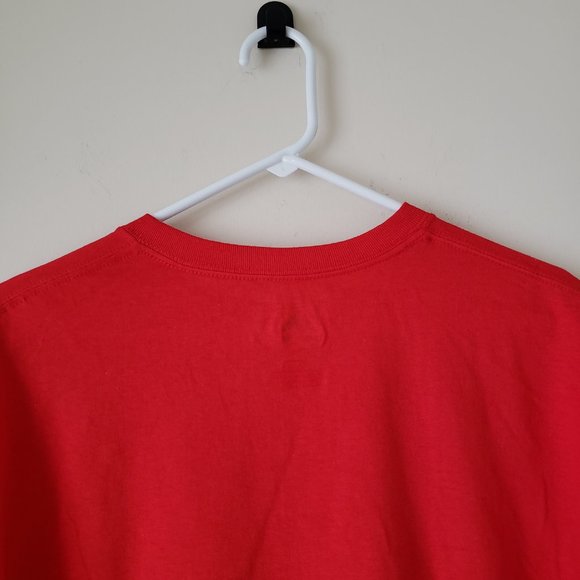 Majestic Boston Red Sox Short Sleeve T-Shirt Tee Men's Size M-L MLB Red NWT - Picture 4 of 10